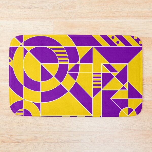Item preview, Intersex Pride Abstract Geometric Purple Yellow designed and sold by JoyfulJen.