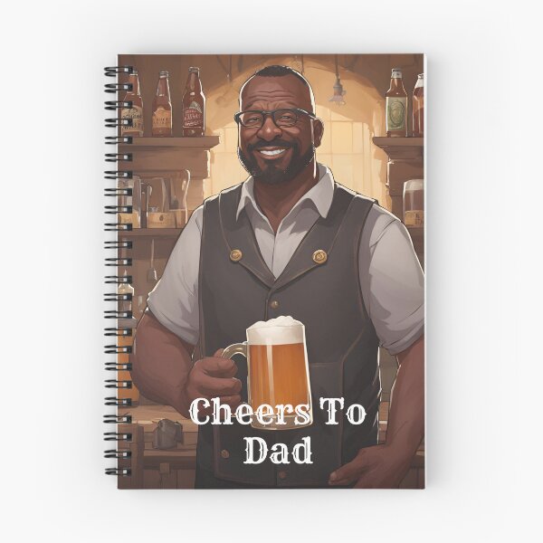 Item preview, Brewmaster Cheers To Dad Art designed and sold by Obsidian Ink by Wilshire.