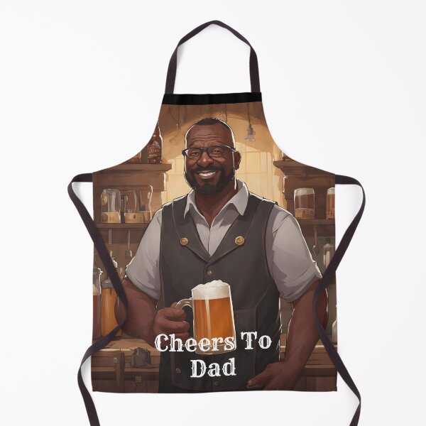 Item preview, Brewmaster Cheers To Dad Art designed and sold by Obsidian Ink by Wilshire.