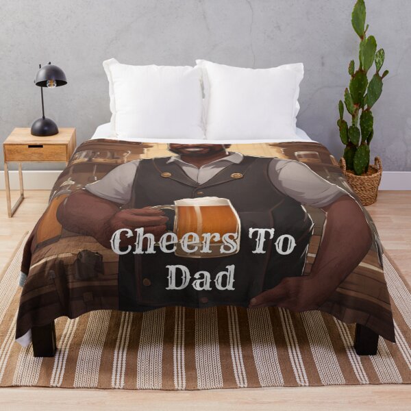 Item preview, Brewmaster Cheers To Dad Art designed and sold by Obsidian Ink by Wilshire.