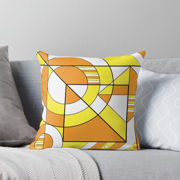 Item preview, Maverique Pride Abstract Geometric Orange Yellow designed and sold by JoyfulJen.