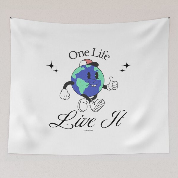 Item preview, One Life  designed and sold by FoxMoonandCo.
