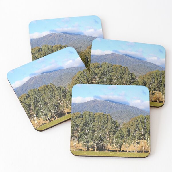 Item preview, Tree Row And Mount Bogong designed and sold by Joy Watson - Natural Light Photography .