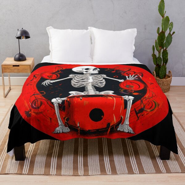 Item preview, Vintage drummer skeleton designed and sold by Artbellachi.