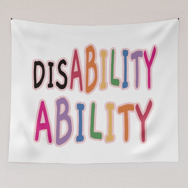 Item preview, Disability Ability - Disability Pride designed and sold by EunsooLee.