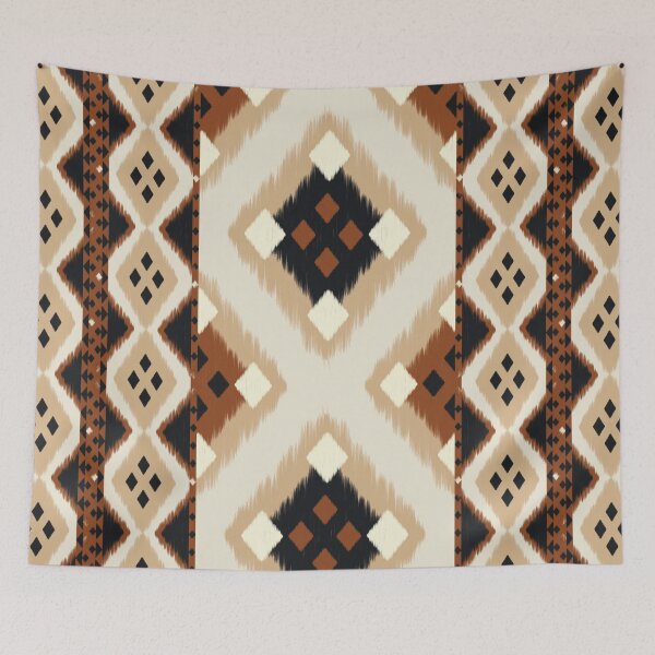Item preview, Ikat Diamond Pattern designed and sold by Opart Srinok.