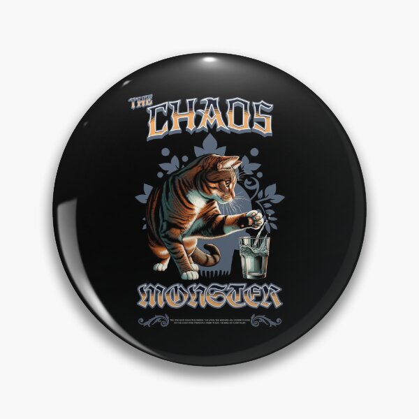 Item preview, The Tabby Tiger, The Chaos Monster designed and sold by CorrieJacobs.