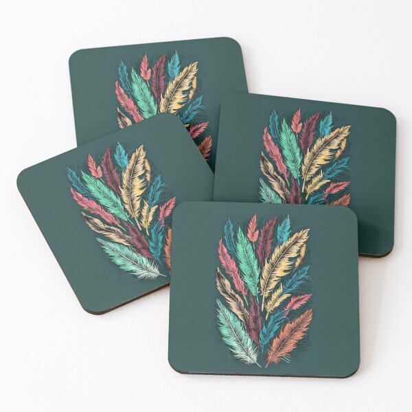 Item preview, Feather mosaic  designed and sold by BlissfulBlossom.