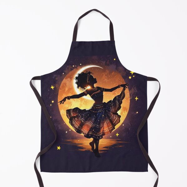 Item preview, African dancer in the moonlight designed and sold by Artbellachi.