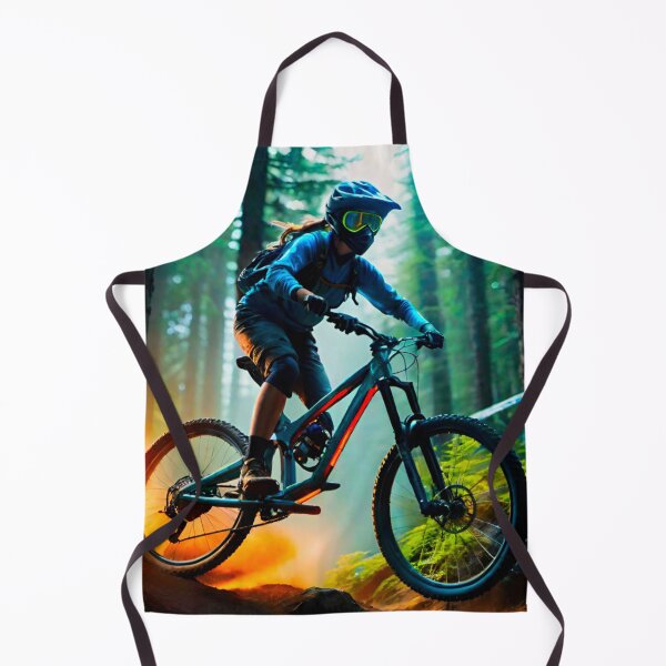 Item preview, Female MTB Rider designed and sold by GrizzlyCollective.