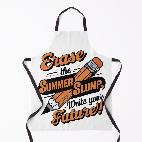 Item preview, Orange Eraser Wipe Out Summer Slump, Write Your Future designed and sold by SplashTastic.