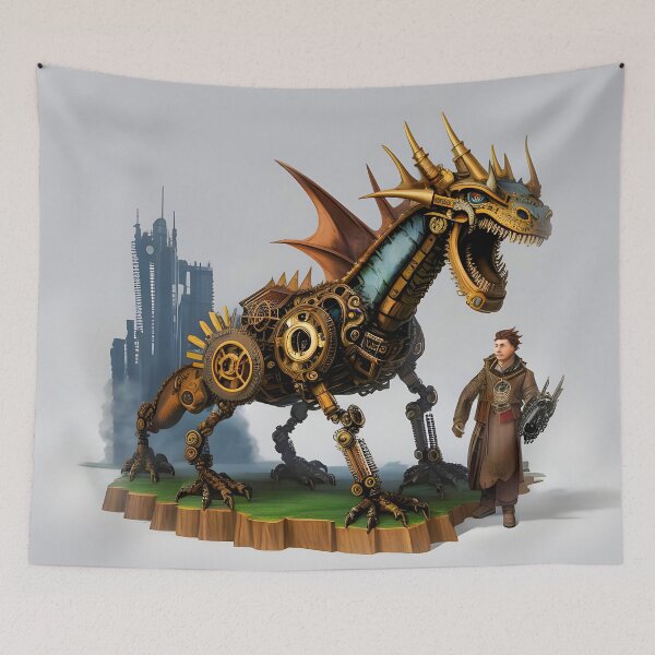 Item preview, The Two Stroke Dragon designed and sold by PictureNZ.