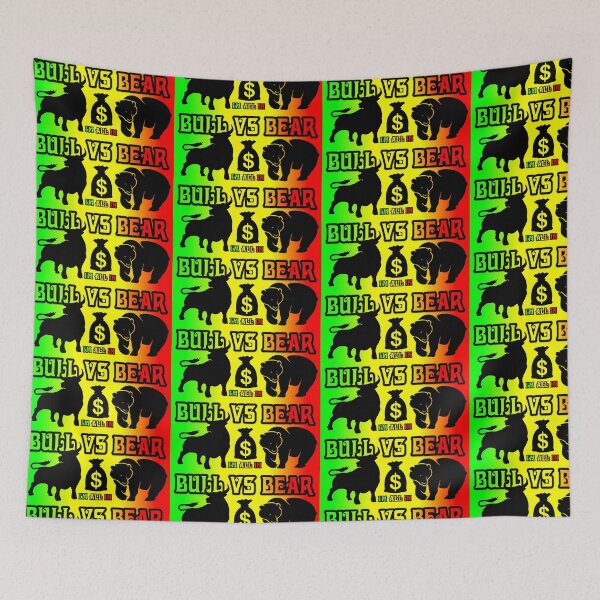 Item preview, Bull vs Bear, I'm All In designed and sold by ghostblack305.