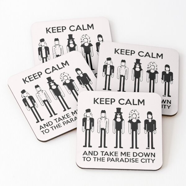 Item preview, Keep Calm And Take Me Down To The Paradise City designed and sold by Fanverse Merchandise.