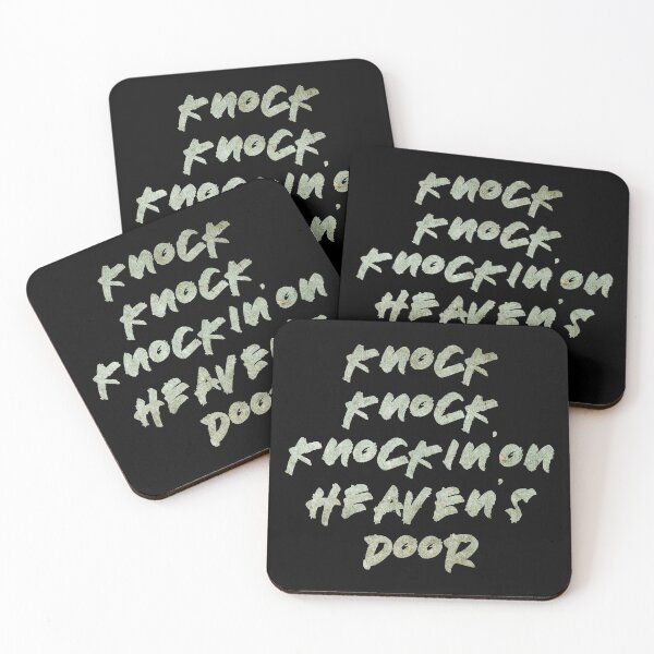 Item preview, Knock Knock Knockin' On Heaven's Door designed and sold by Fanverse Merchandise.