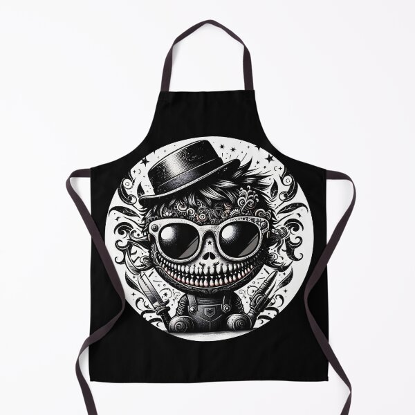Item preview, Retro Charming Horror Figure in Shades designed and sold by Mechanical-Artt.