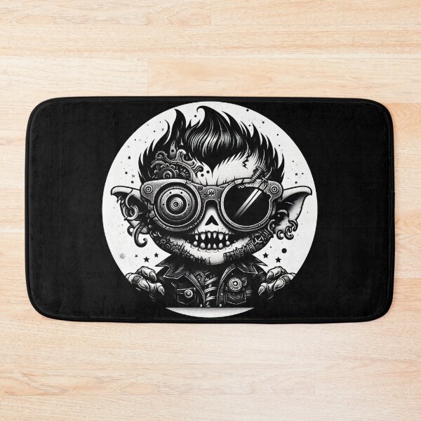 Item preview, Sweet Black and White Horror Being designed and sold by Mechanical-Artt.