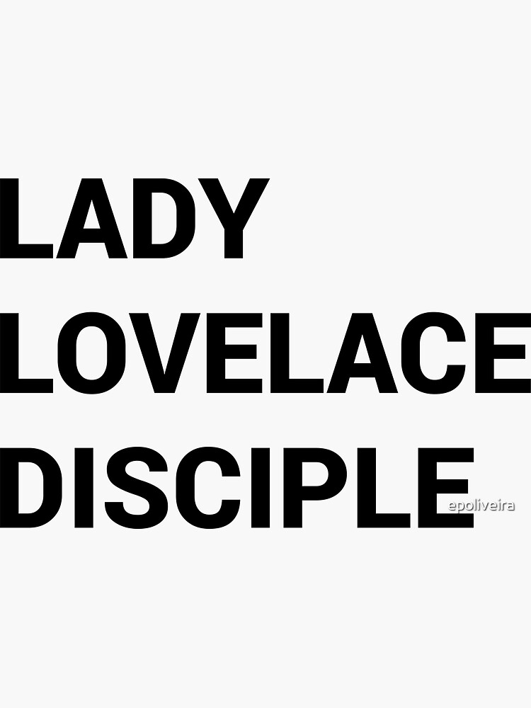 Lady Lovelace disciple Girl Programmer by epoliveira