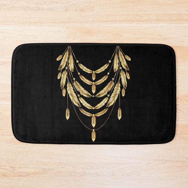 Item preview, Gold Layered Feathered Chain Design designed and sold by Artbyminga.