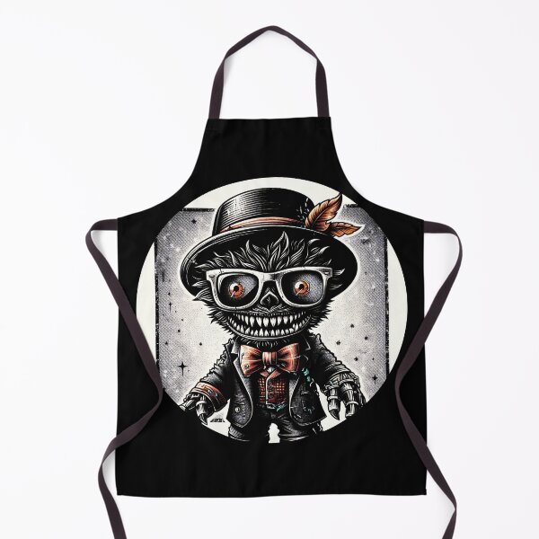 Item preview, Cute Black and White Horror Character designed and sold by Mechanical-Artt.