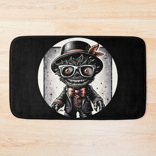 Item preview, Cute Black and White Horror Character designed and sold by Mechanical-Artt.