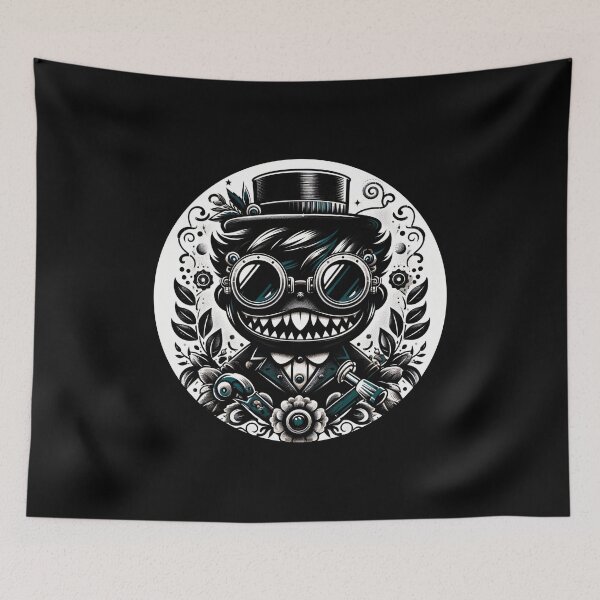 Item preview, Retro Cute Ghost in Sunglasses designed and sold by Mechanical-Artt.