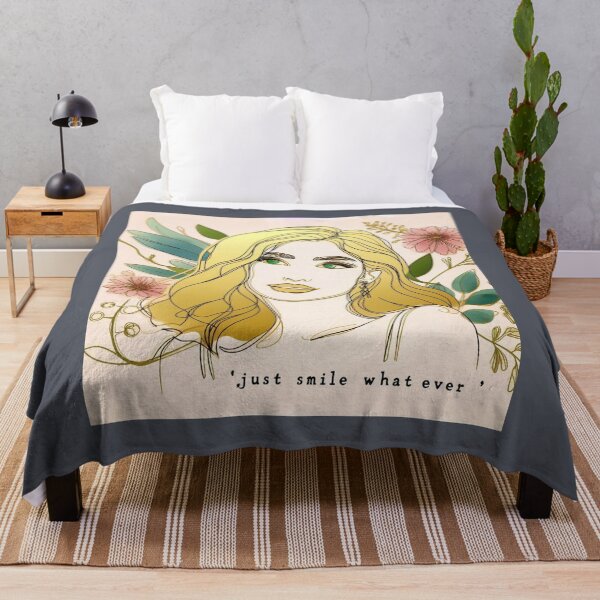 Item preview, Woman Brown Hair Just smile whatever designed and sold by Nanthanon.