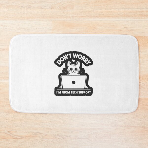 Item preview, Tech Support Cat: Don't Worry designed and sold by astersgraphics.