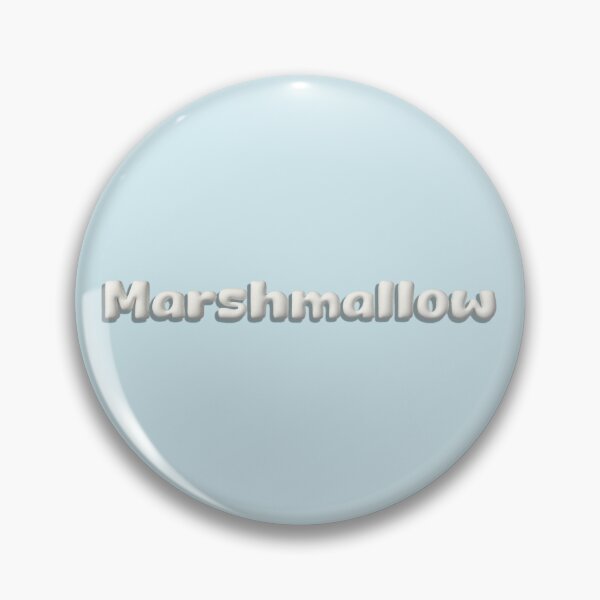 Item preview, 'Marshmallow' typography with a soft, fluffy texture  designed and sold by trepiu.