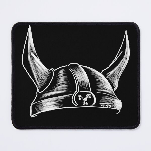Item preview, Viking helmet - dark background designed and sold by Themys24.