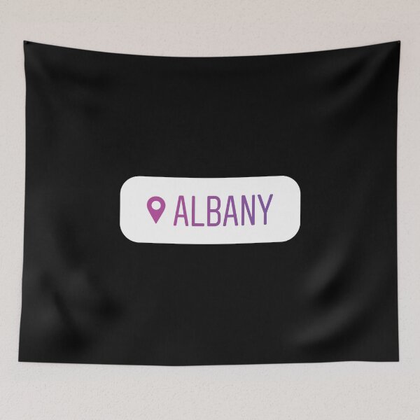 Item preview, Albany Geotag  designed and sold by orlumbuspirate.
