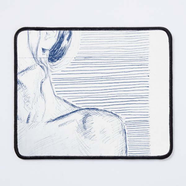 Item preview, Copy of Illustration portrait of pretty woman with loving gaze designed and sold by Arthur Loeuil.