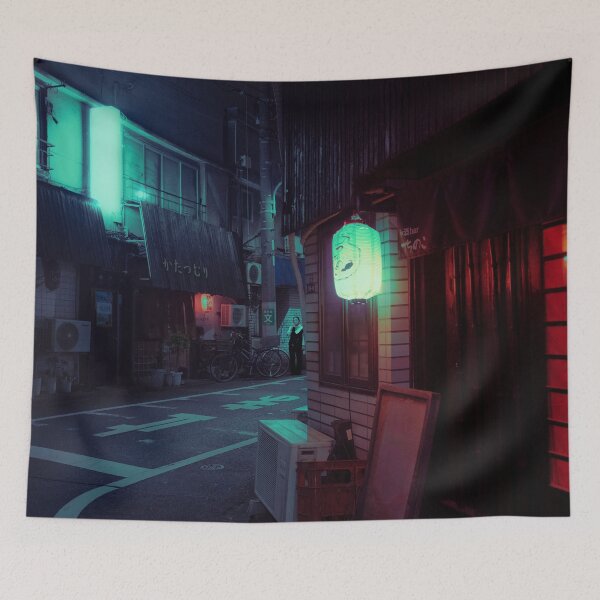 Item preview, Night Shift in Tokyo designed and sold by Neondreamscapes.