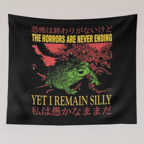 Item preview, The horrors are Never Ending Frog designed and sold by nathangrieco.