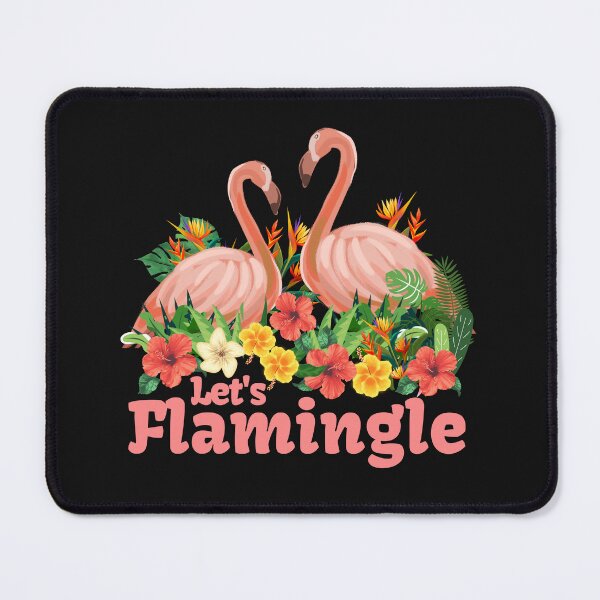 Item preview, Let's Flamingle - Tropical Summer Design designed and sold by celartinspire.