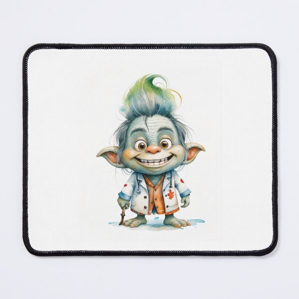Item preview, Doctor troll knows how to deal with many troubles designed and sold by KateCrafts.