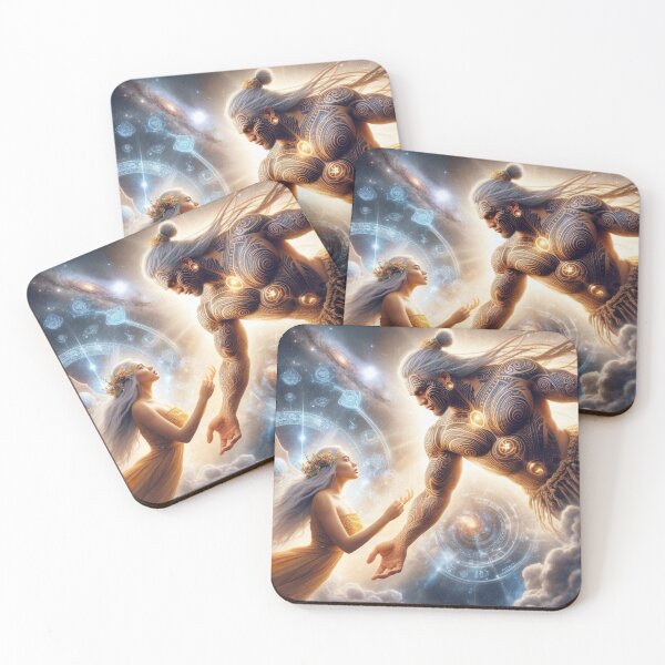 Item preview, Maori Celestial Guardians designed and sold by Customisedartnz.