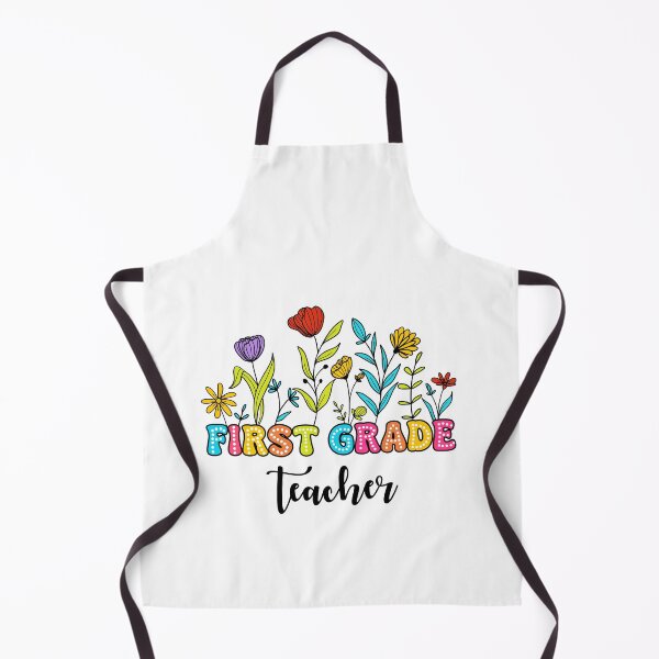 Item preview, 1st Grade Teacher, floral First Grade Teacher designed and sold by godleo.