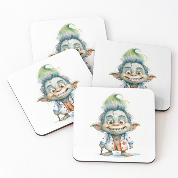 Item preview, Doctor troll knows how to deal with many troubles designed and sold by KateCrafts.