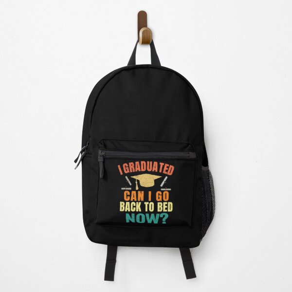 Item preview, Student Gift - I Graduated Can I Go Back to Bed retrocolors designed and sold by Fatimah Saeed.