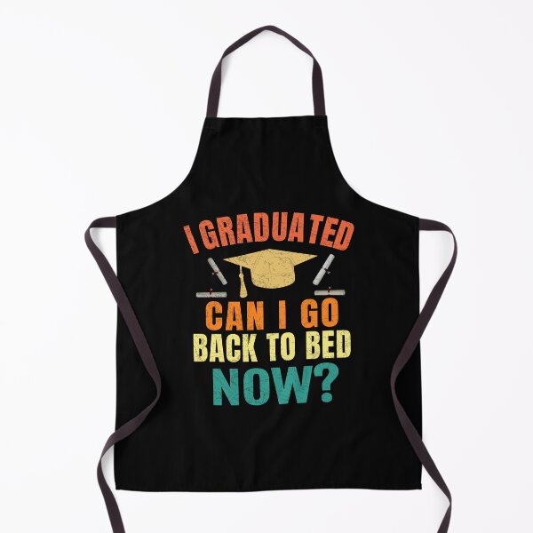 Item preview, Student Gift - I Graduated Can I Go Back to Bed retrocolors designed and sold by Fatimah Saeed.