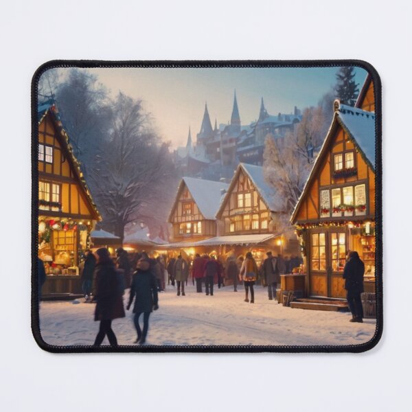 Item preview, Winter Village Christmas Market Wonder designed and sold by BlareBlare.
