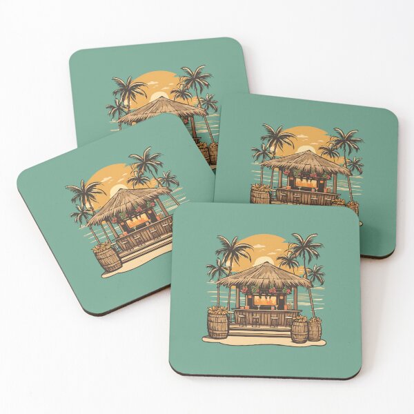 Item preview, Tiki bar beach vibes designed and sold by AKRE R.