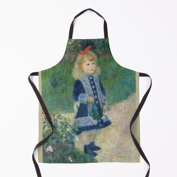 Item preview, Little Girl in the Garden Renoir painting designed and sold by ArtUnova.