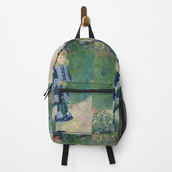 Item preview, Little Girl in the Garden Renoir painting designed and sold by ArtUnova.