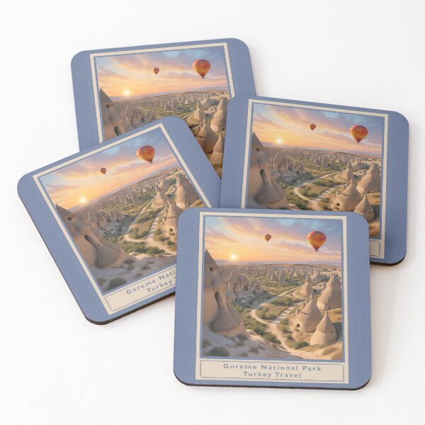 Item preview, Goreme National Park - Turkey - Vintage style poster 2 designed and sold by Museum Of Non-Existing Art.