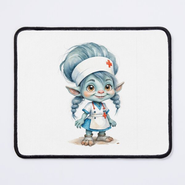 Item preview, I am cutest troll nurse designed and sold by KateCrafts.