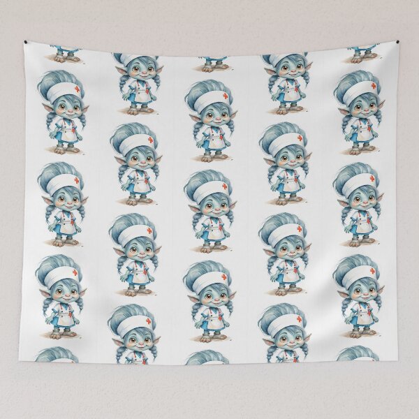 Item preview, I am cutest troll nurse designed and sold by KateCrafts.