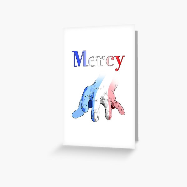 Item preview, ESC 2018 - Mercy in French Flag Colors designed and sold by talgursmusthave.