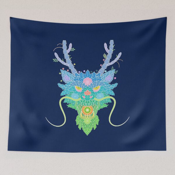 Item preview, Floral  Animal "Dragon" WeArePrettierThanFlowers designed and sold by 366birthflower.